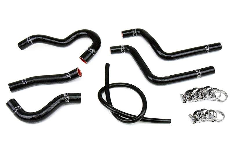 HPS Silicone Radiator Hoses - 2003-2004 Honda CR125R - Black (57-1372-BLK)