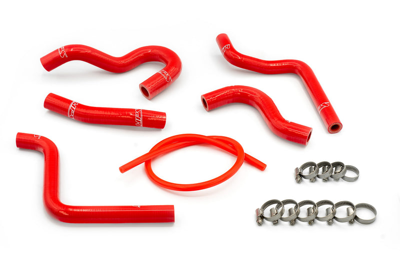 HPS Silicone Radiator Hoses - 2003-2004 Honda CR125R - Red (57-1372-RED)