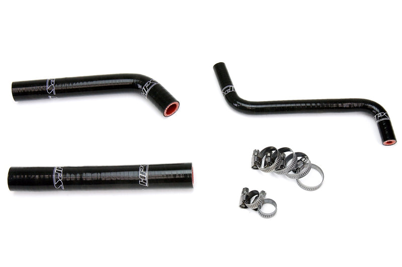HPS Silicone Radiator Hoses - 2004-2009 Honda TRX450R - Black (57-1376-BLK)