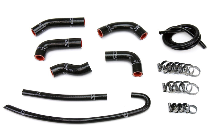 HPS Silicone Radiator Hoses - 2000-2010 Honda XR650R - Black (57-1377-BLK)