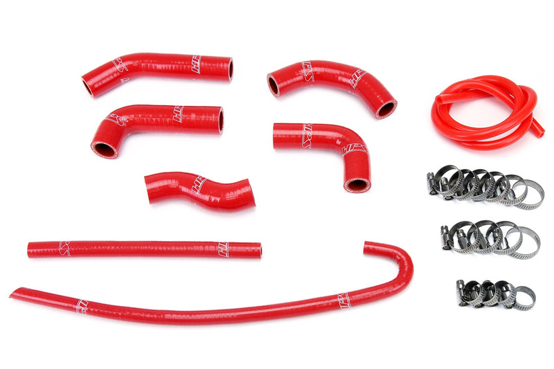 HPS Silicone Radiator Hoses - 2000-2010 Honda XR650R - Red (57-1377-RED)
