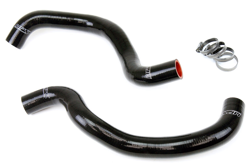 HPS Silicone Radiator Hoses - 2004-2008 Acura TSX 2.4L - Black (57-1384-BLK)