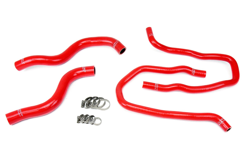 HPS Silicone Radiator and Heater Hoses - 2013-2017 Honda Accord 2.4L Left Hand Drive - Red (57-1387-RED)