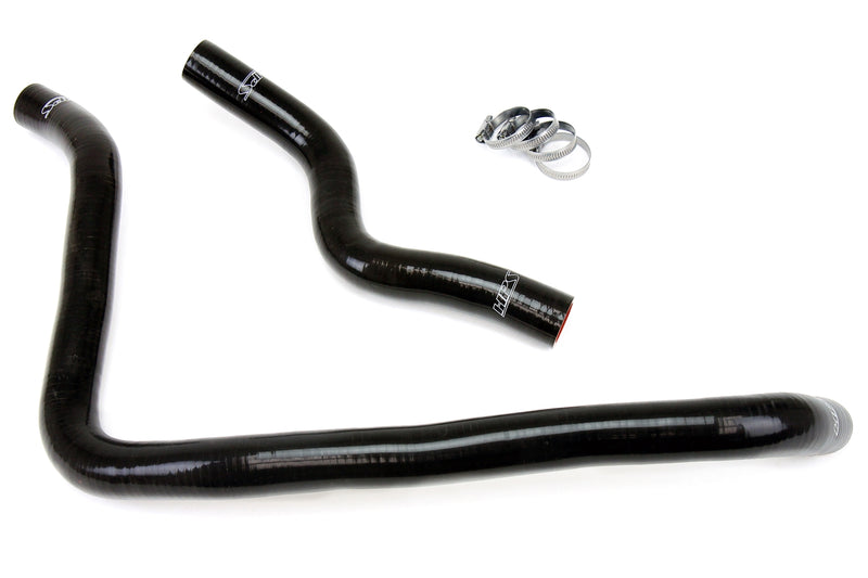 HPS Silicone Radiator Hoses - 1998-2002 Honda Accord 2.3L 4Cyl - Black (57-1394-BLK)