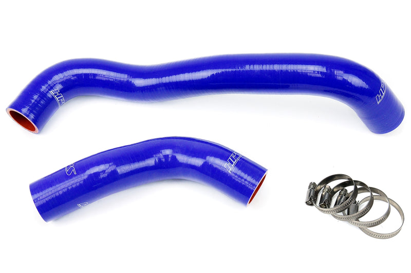 HPS Silicone Radiator Hoses - 1989-1992 Mazda RX7 1.3L NA / Turbo FC3S - Blue (57-1395-BLUE)