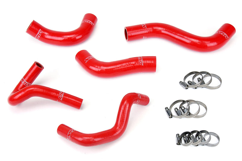 HPS Silicone Radiator and Heater Hoses - 1990-1993 Mazda Miata 1.6L - Red (57-1411-RED)