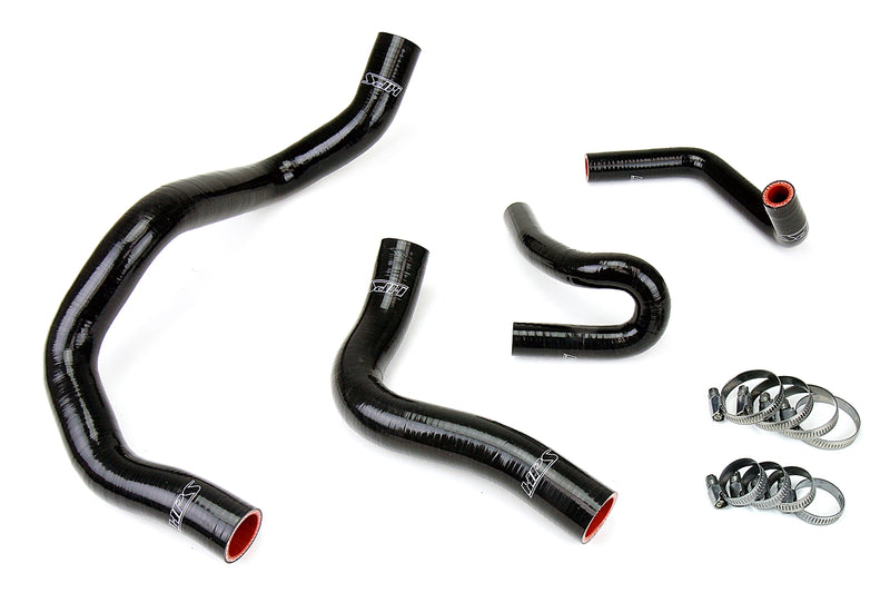 HPS Silicone Radiator and Heater Hoses - 1999-2005 Mazda Miata 1.8L - Black (57-1413-BLK)