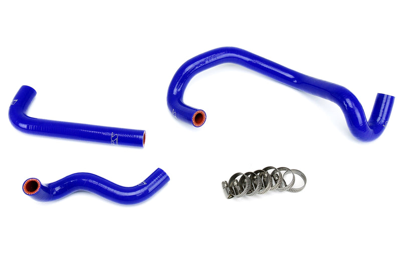HPS Silicone Heater Hoses - 1986-1992 Mazda RX7 FC3S Non Turbo Left Hand Drive - Blue (57-1421-BLUE)