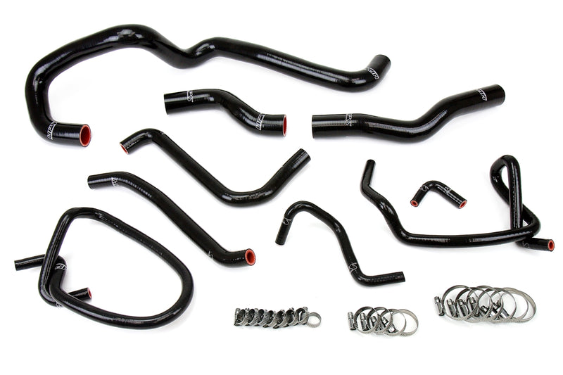 HPS Silicone Radiator Hoses - 2006-2014 Mazda Miata 2.0L - Black (57-1423-BLK)