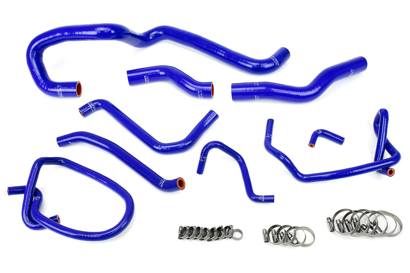 HPS Silicone Radiator Hoses - 2006-2014 Mazda Miata 2.0L - Blue (57-1423-BLUE)