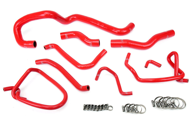 HPS Silicone Radiator Hoses - 2006-2014 Mazda Miata 2.0L - Red (57-1423-RED)