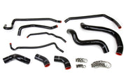 HPS Silicone Radiator and Heater Hoses - 2011-2014 Ford Mustang GT 5.0L V8 (includes Boss 302) - Black (57-1429-BLK)