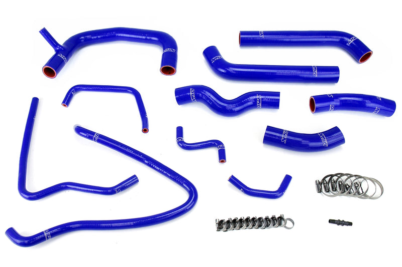 HPS Silicone Radiator Hoses - 2000-2005 Toyota MR2 Spyder 1.8L - Blue (57-1432-BLUE)