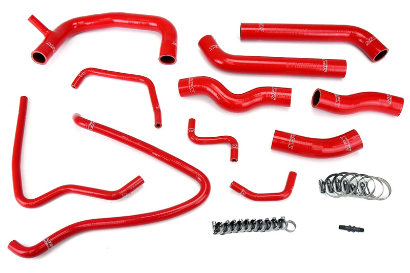 HPS Silicone Radiator Hoses - 2000-2005 Toyota MR2 Spyder 1.8L - Red (57-1432-RED)