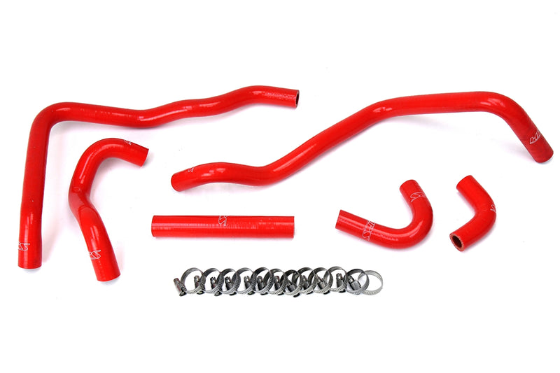HPS Silicone Heater Hoses - 2000-2005 Toyota MR2 Spyder 1.8L - Red (57-1433-RED)