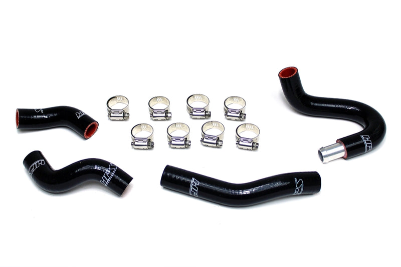 HPS Silicone Heater Hoses - 2007-2008 Nissan 350Z 3.5L V6 VQ35HR - Black (57-1436-BLK)