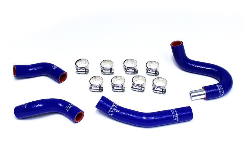 HPS Silicone Heater Hoses - 2007-2008 Nissan 350Z 3.5L V6 VQ35HR - Blue (57-1436-BLUE)