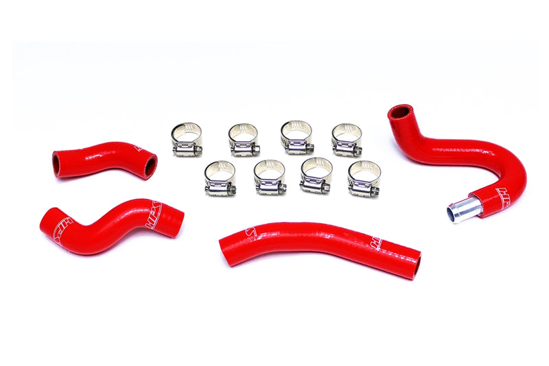 HPS Silicone Heater Hoses - 2007-2008 Nissan 350Z 3.5L V6 VQ35HR - Red (57-1436-RED)
