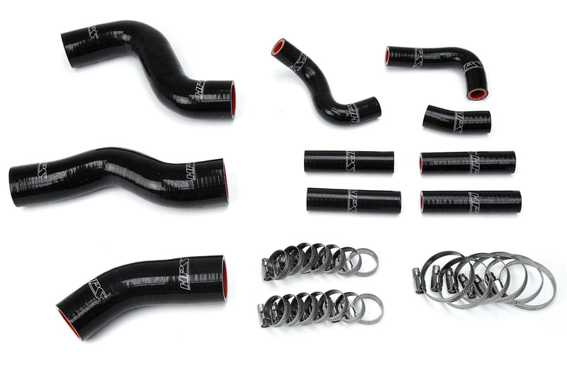 HPS Silicone Radiator and Heater Hoses - Black (57-1441-BLK)