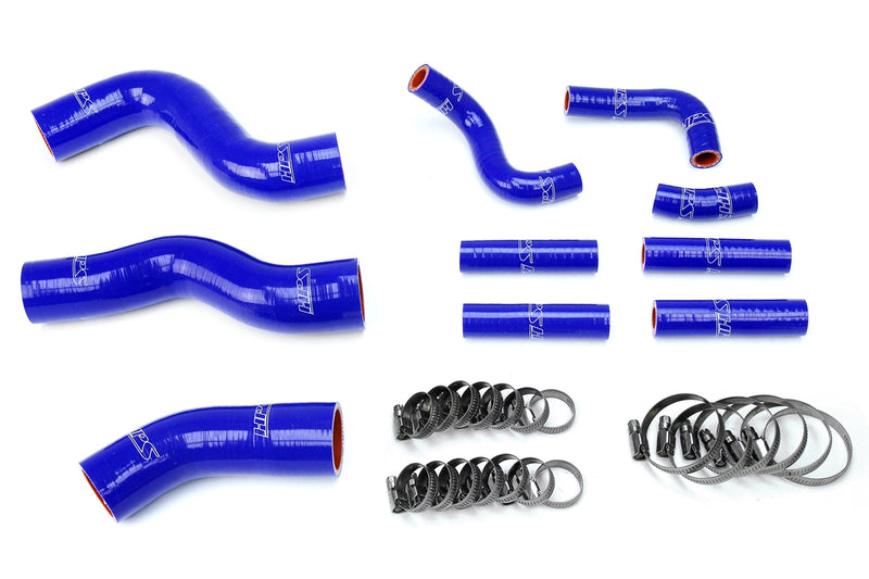 HPS Silicone Radiator and Heater Hoses - Blue (57-1441-BLUE)