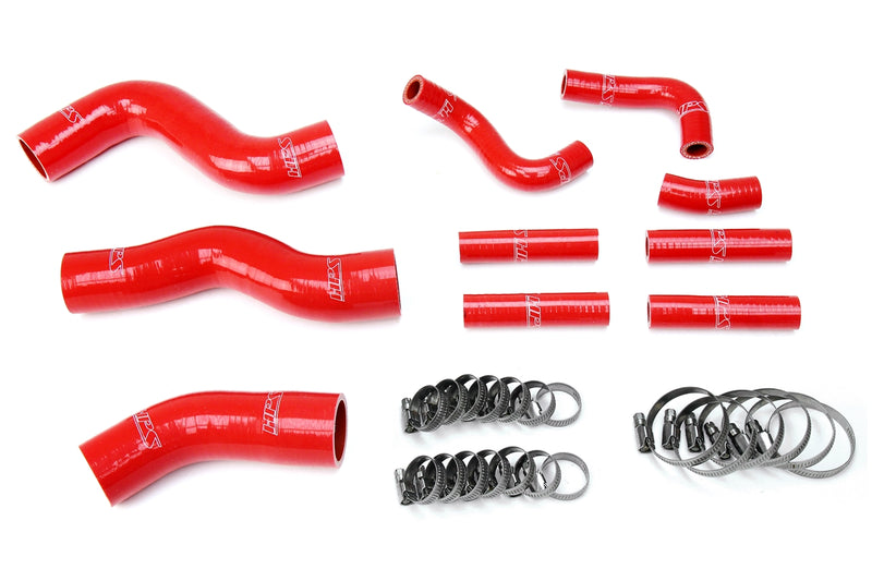 HPS Silicone Radiator and Heater Hoses - Red (57-1441-RED)