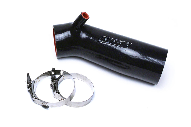 HPS Silicone Air Intake Hose - 2013-2016 Honda Accord 2.4L - Black (57-1445-BLK)
