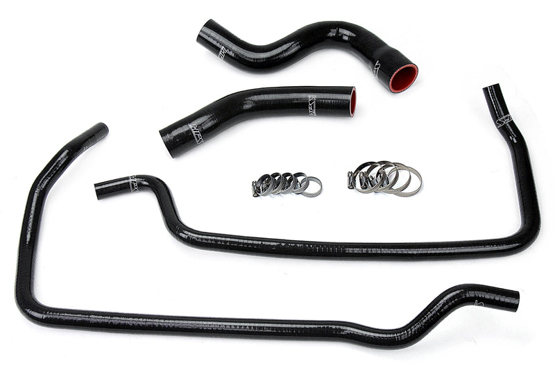 HPS Silicone Radiator and Heater Hoses - 2001-2004 Jeep Grand Cherokee WJ 4.7L V8 - Black (57-1449-BLK)
