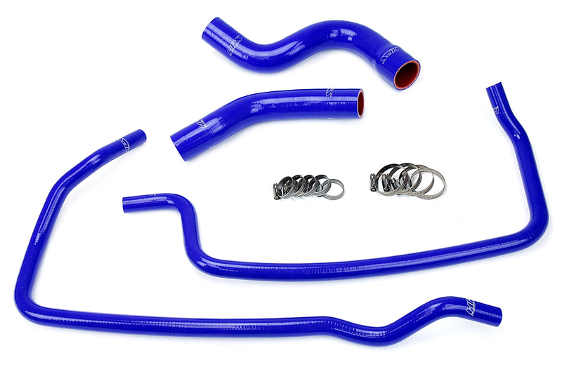 HPS Silicone Radiator and Heater Hoses - 2001-2004 Jeep Grand Cherokee WJ 4.7L V8 - Blue (57-1449-BLUE)