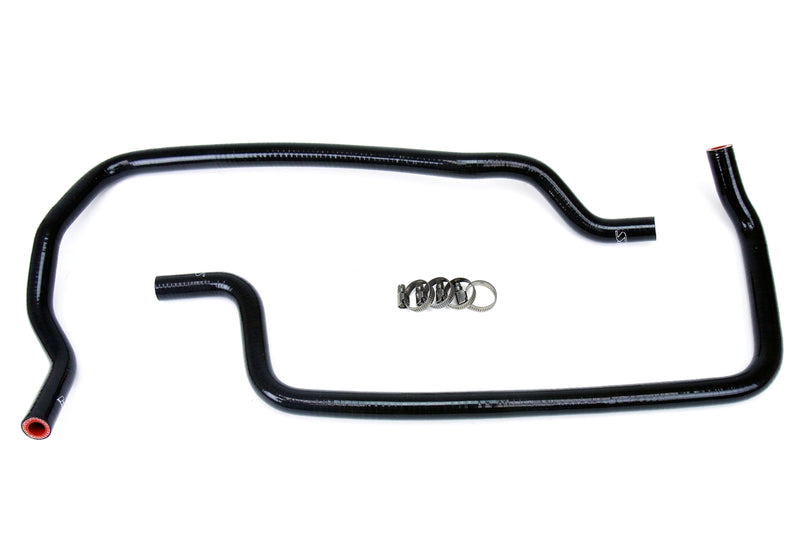 HPS Silicone Heater Hoses - 2001-2004 Jeep Grand Cherokee WJ 4.7L V8 - Black (57-1449H-BLK)
