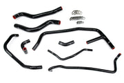 HPS Silicone Radiator and Heater Hoses - 2015-2019 Ford Mustang Ecoboost 2.3L Turbo - Black (57-1452-BLK)