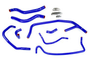 HPS Silicone Radiator and Heater Hoses - 2015-2019 Ford Mustang Ecoboost 2.3L Turbo - Blue (57-1452-BLUE)