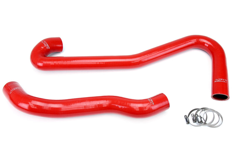 HPS Silicone Radiator Hoses - 2009-2010 Jeep Grand Cherokee SRT8 6.1L V8 WK1 - Red (57-1460-RED)