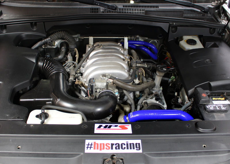 HPS Silicone Radiator and Heater Hoses - Blue (57-1467-BLUE)