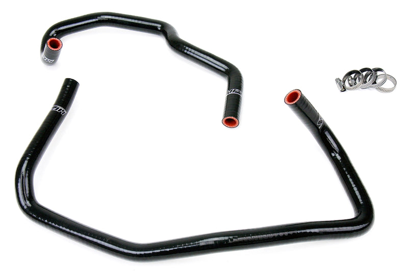 HPS Silicone Heater Hoses - 2007-2009 Toyota FJ Cruiser 4.0L V6 - Black (57-1468-BLK)