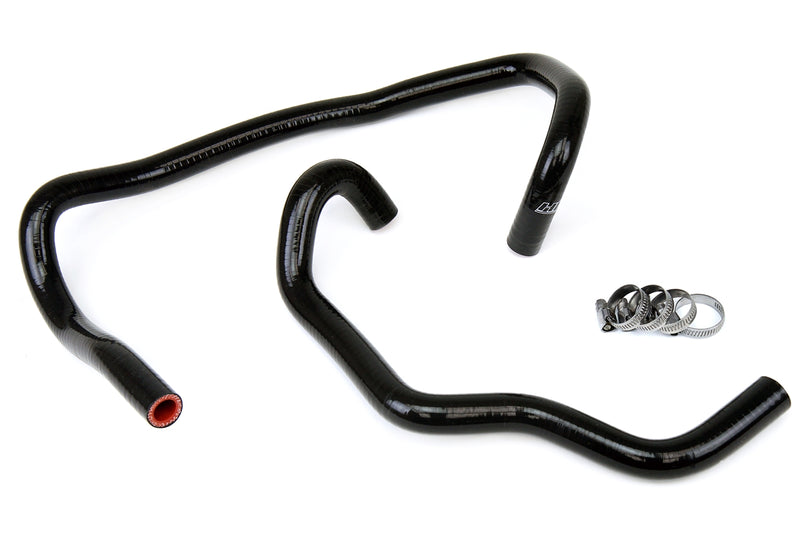 HPS Silicone Heater Hoses - 2005-2016 Toyota Tacoma 4.0L V6 - Black (57-1469-BLK)