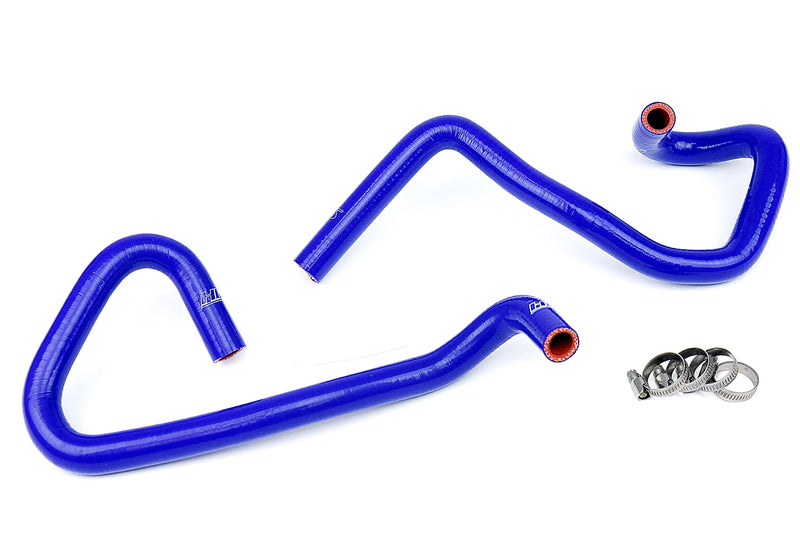 HPS Silicone Heater Hoses - 2005-2018 Toyota Tacoma 2.7L 4Cyl - Blue (57-1470-BLUE)