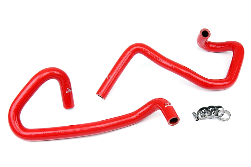 HPS Silicone Heater Hoses - 2005-2018 Toyota Tacoma 2.7L 4Cyl - Red (57-1470-RED)