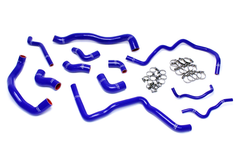HPS Silicone Radiator and Ancillary Hoses - Blue (57-1476-BLUE)