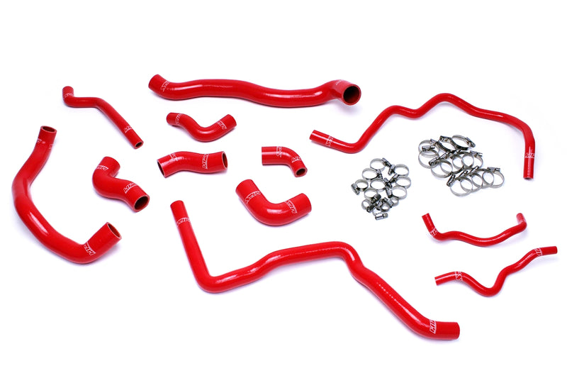 HPS Silicone Radiator and Ancillary Hoses - Red (57-1476-RED)