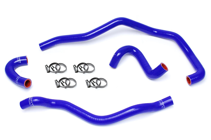 HPS Silicone Heater Hoses - 2001-2006 BMW E46 M3 Left Hand Drive - Blue (57-1487-BLUE)