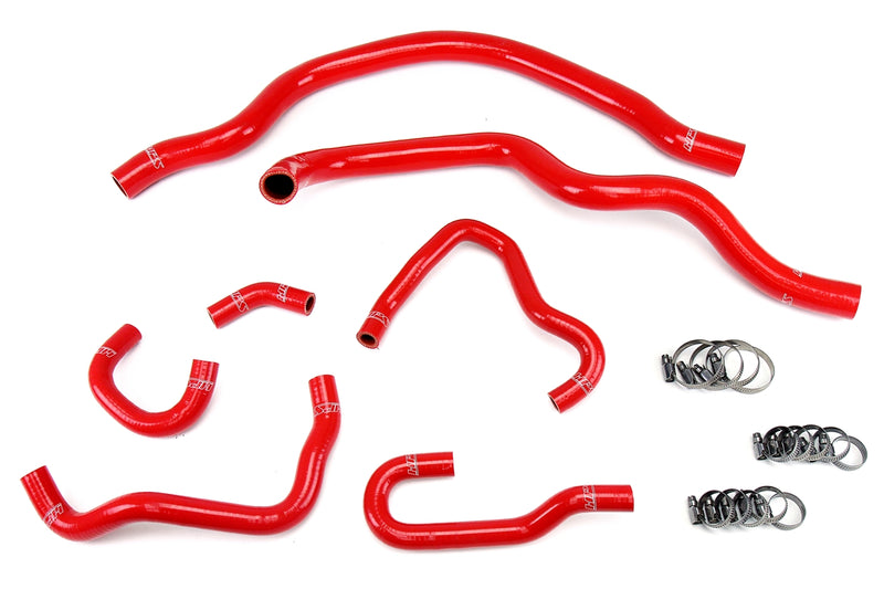 HPS Silicone Radiator and Heater Hoses - 2000-2005 Honda S2000 - Red (57-1489-RED)
