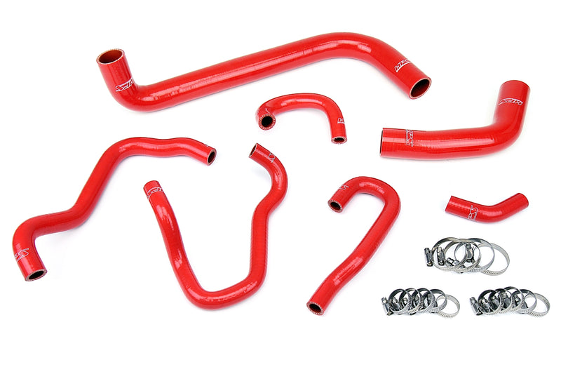 HPS Silicone Radiator and Heater Hoses - 2006-2009 Honda S2000 - Red (57-1490-RED)
