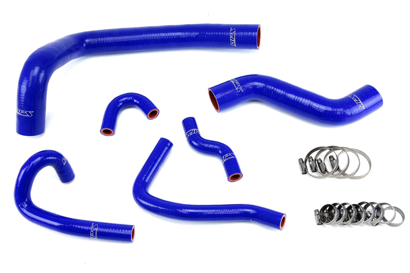 HPS Silicone Radiator and Heater Hoses - 1993-1995 Mazda RX7 - Blue (57-1491-BLUE)