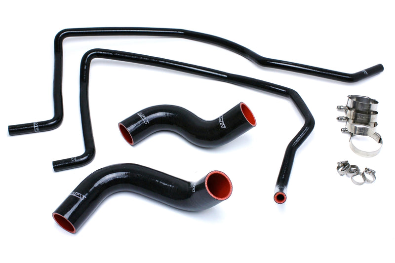 HPS Silicone Radiator and Heater Hoses - 2004-2006 Dodge Ram 1500 SRT-10 8.3L V10 - Black (57-1498-BLK)