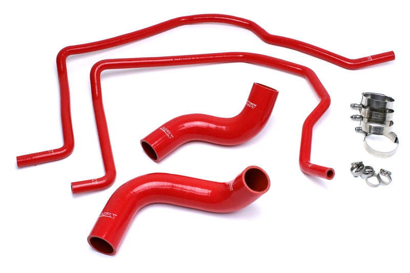 HPS Silicone Radiator and Heater Hoses - 2004-2006 Dodge Ram 1500 SRT-10 8.3L V10 - Red (57-1498-RED)