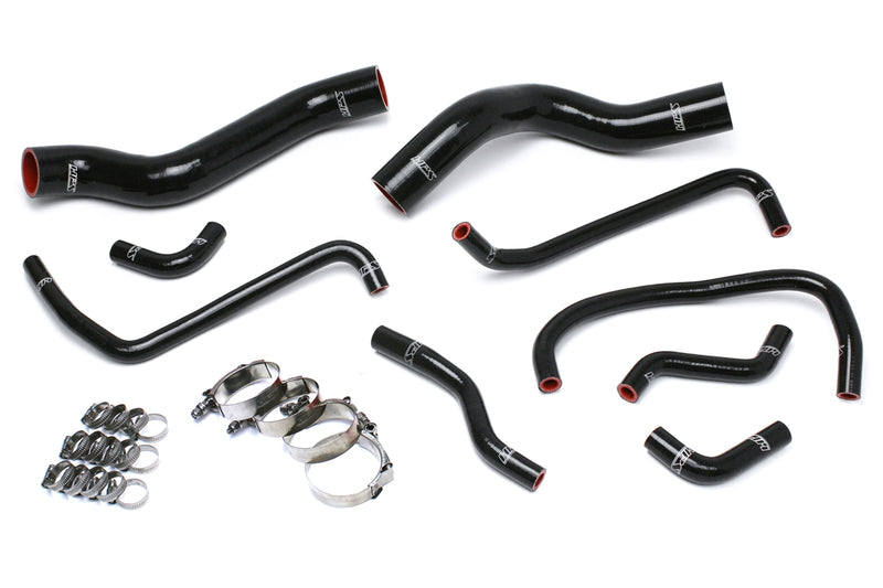 HPS Silicone Radiator and Heater Hoses - 2013-2017 Dodge Viper SRT-10 8.4L V10 - Black (57-1503-BLK)