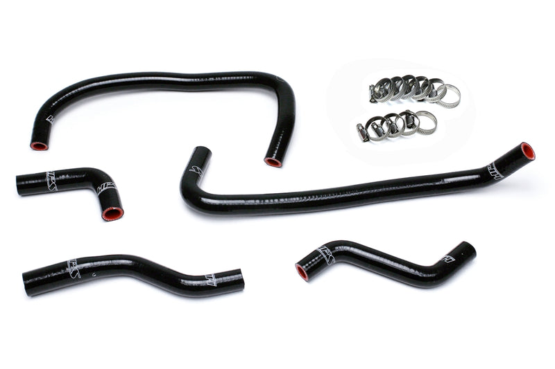 HPS Silicone Heater Hoses - 2013-2017 Dodge Viper SRT-10 8.4L V10 - Black (57-1503H-BLK)