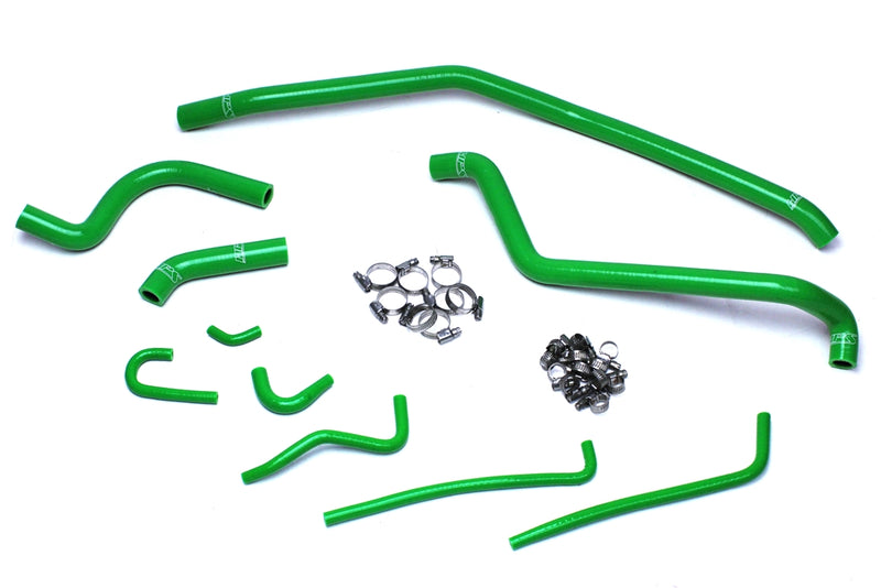 HPS Silicone Radiator Hoses - 2004-2009 Kawasaki KFX700 - Green (57-1504-GRN)