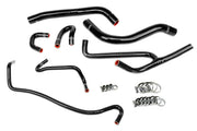 HPS Silicone Radiator and Heater Hoses - 2015-2017 Ford Mustang 3.7L V6 - Black (57-1506-BLK)
