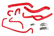 HPS Silicone Radiator and Heater Hoses - 2015-2017 Ford Mustang 3.7L V6 - Red (57-1506-RED)